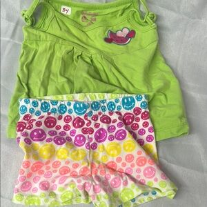 Garanimals Green and Multicolor Kids Matching Set